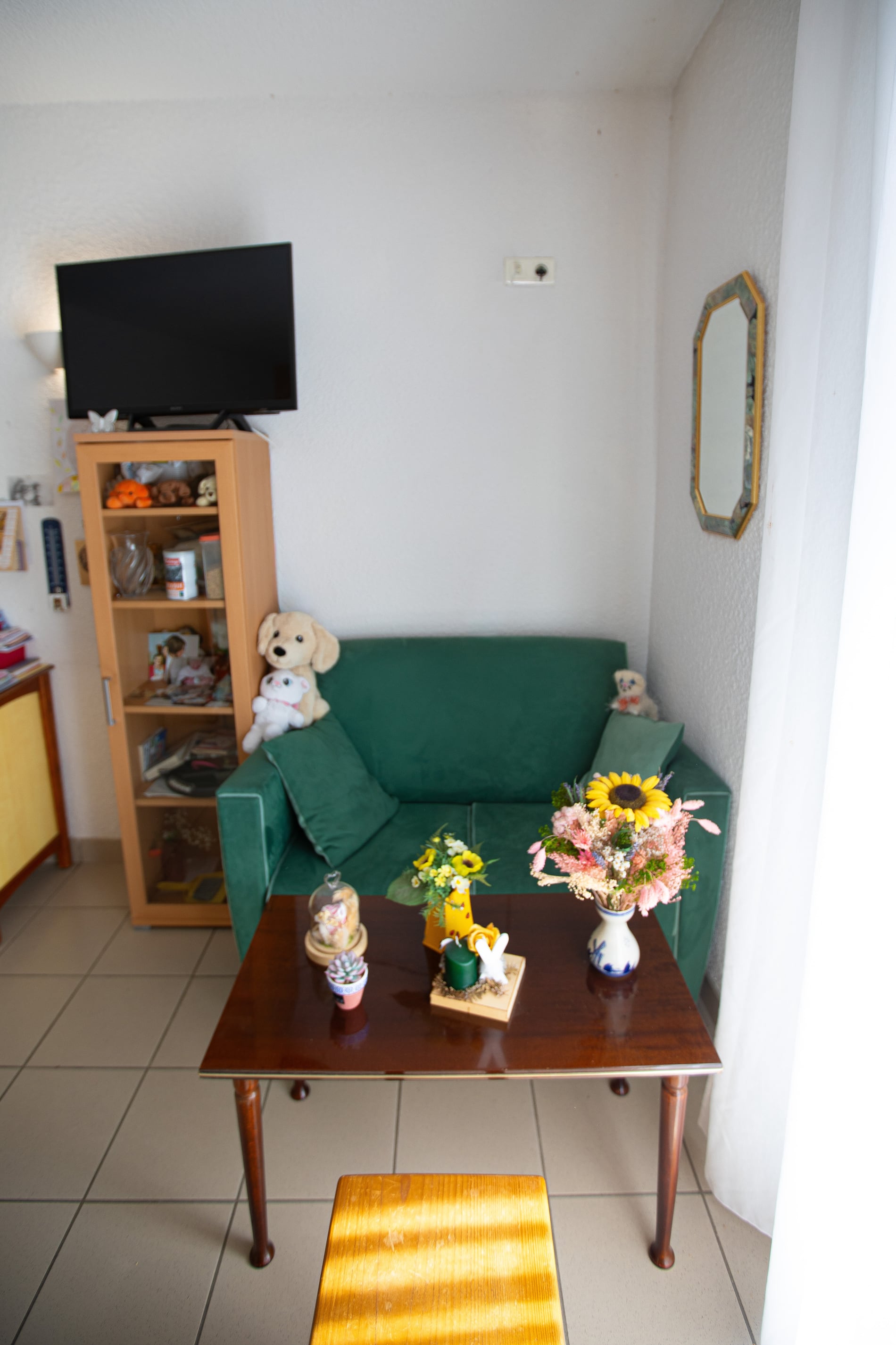 Chambre de L’Alouette avec accès au balcon privatif