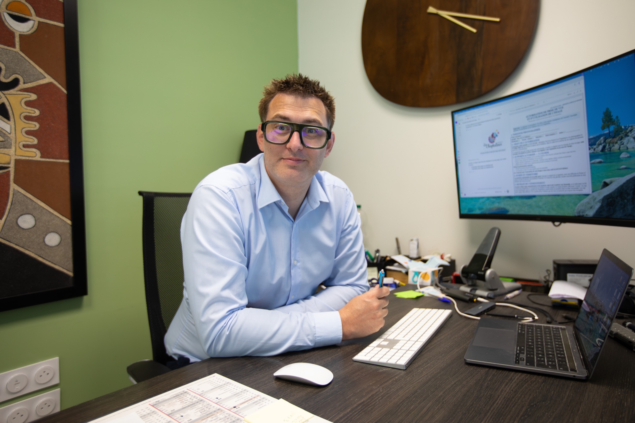 Matthieu Bouillot, directeur des Chaptalines et de L’Alouette à Villié-Morgon