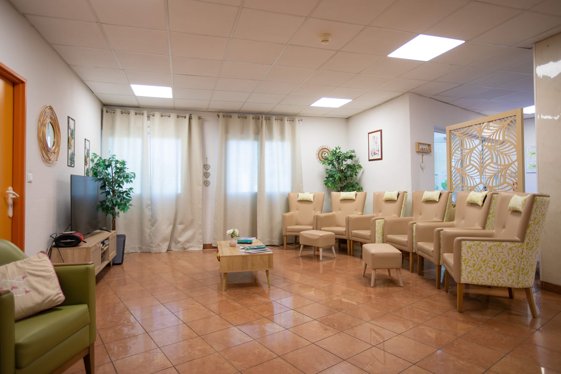 Salon principal de l’EHPAD L’Alouette