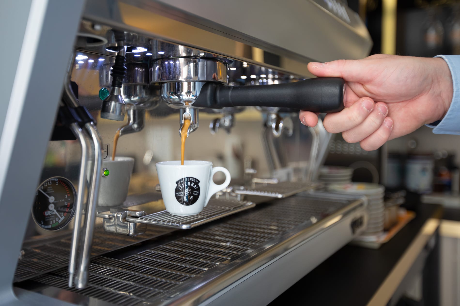 Café servi au bar des Chaptalines