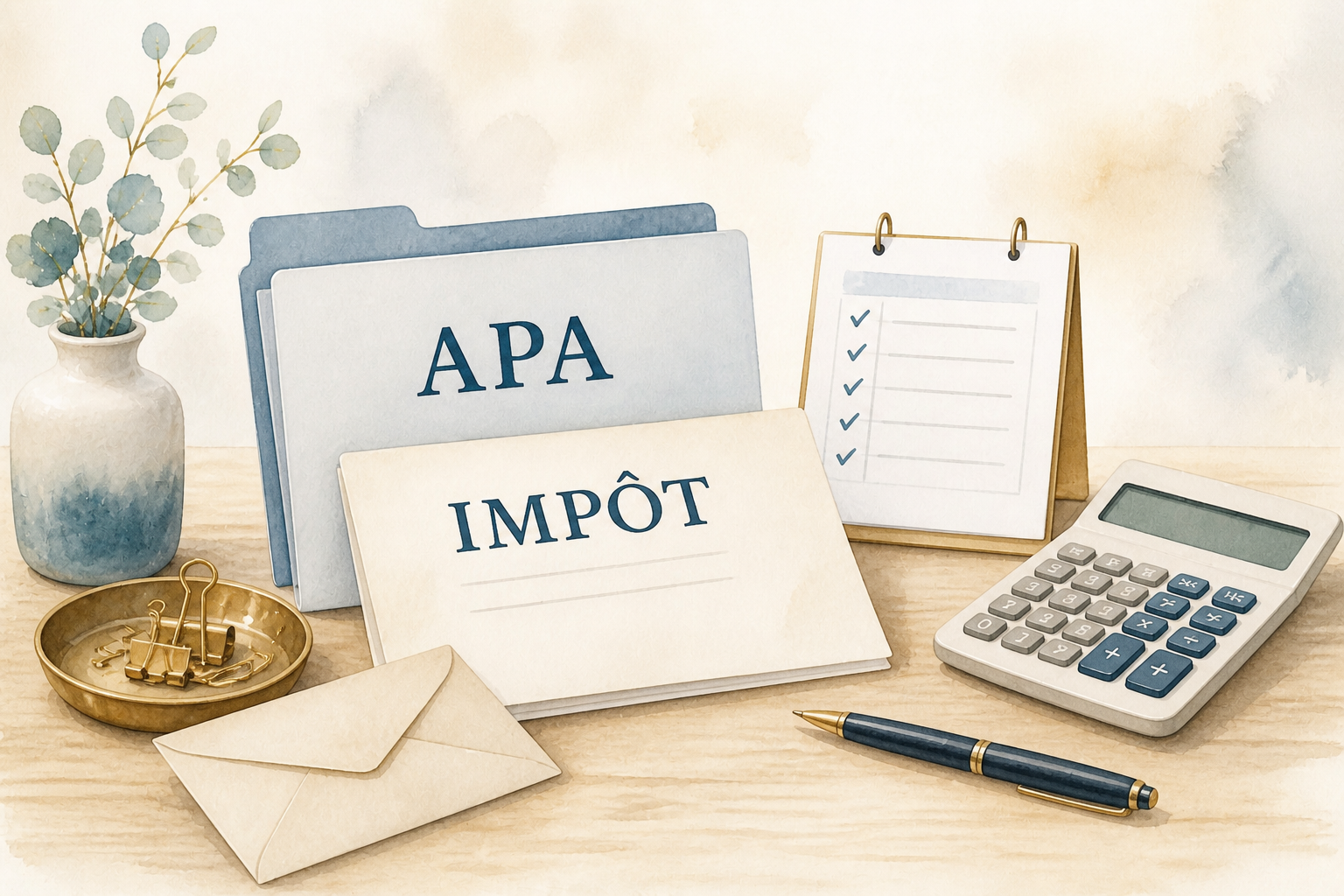 Illustration des documents APA, PCH et crédit d’impôt pour l’aide à domicile