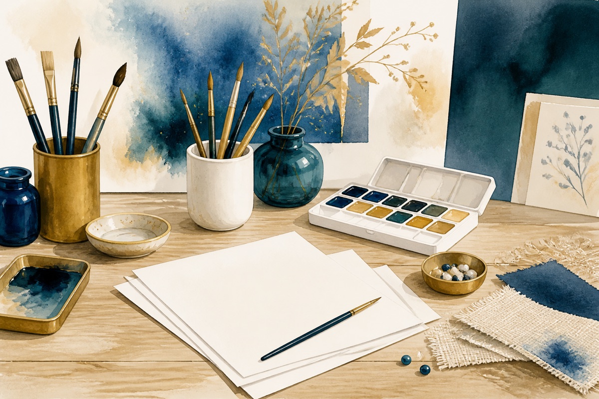 Illustration d’un atelier créatif
