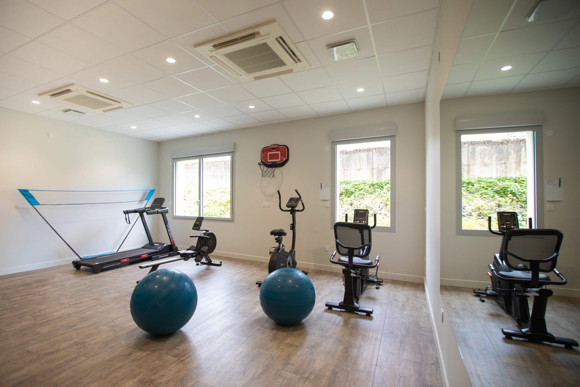 Salle de sport accessible aux résidents des Chaptalines